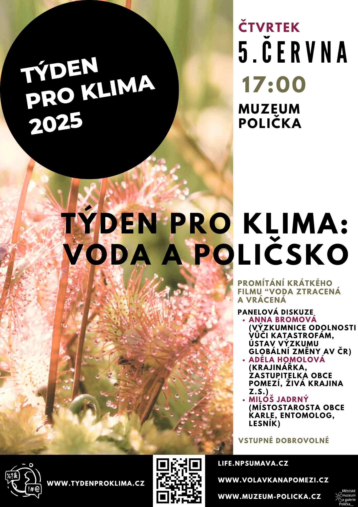 Týden pro klima - Voda a Poličsko