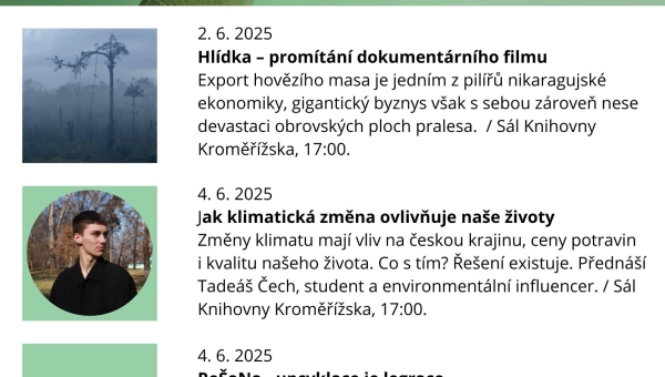 Týden pro klima v Knihovně Kroměřížska